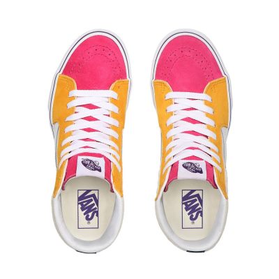 Vans Mini Cord Sk8-Hi Platform 2.0 - Kadın Platform Ayakkabı (Renkli)